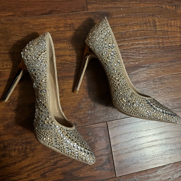Rhinestone heels 👠 - Picture 2 of 5